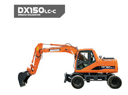 _Supplier starting a mini excavator